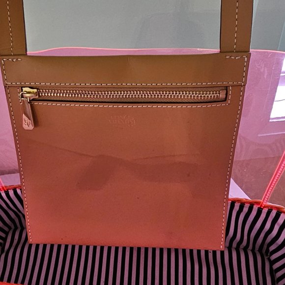 FRANCIS VALENTINE Wicker Pink Iridescent Tote - Picture 8 of 10